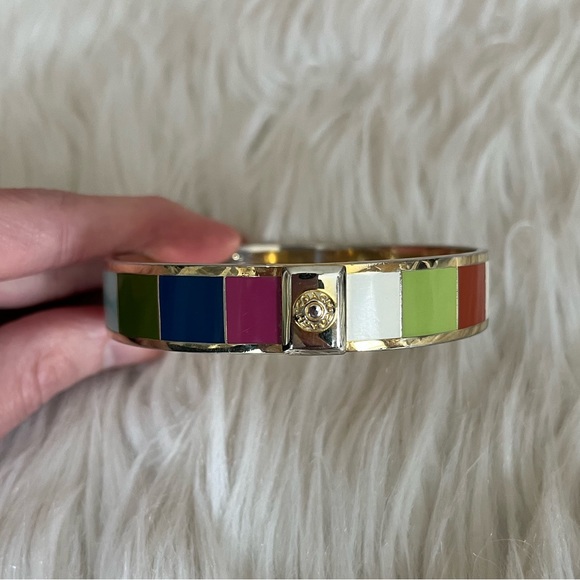 Coach Jewelry - {Coach} Colorblock Bangle Bracelet